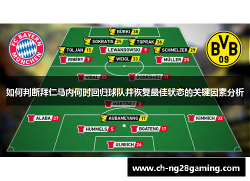 如何判断拜仁马内何时回归球队并恢复最佳状态的关键因素分析 如何判断拜仁马内何时回归球队并恢复最佳状态的关键因素分析